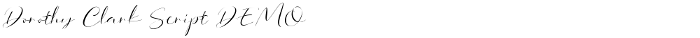 Dorothy Clark Script DEMO
