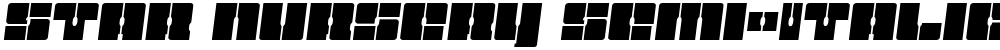 Star Nursery Semi-Italic