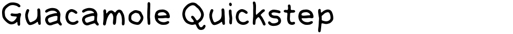 Guacamole Quickstep