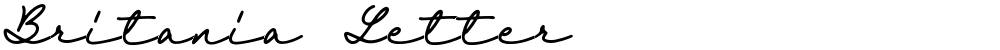 Britania Letter