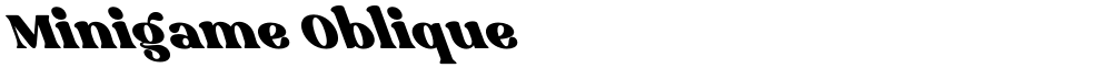 Minigame Oblique
