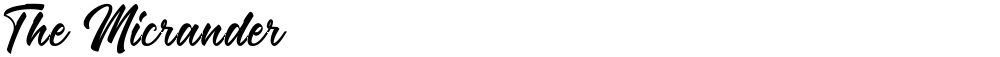 The Micrander