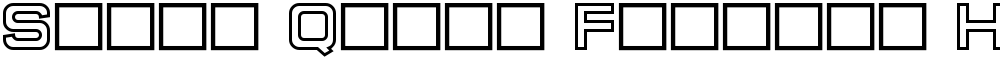 Super Quick Formula Hollow