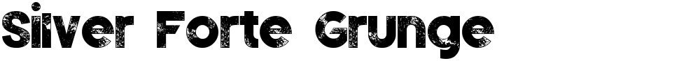 Silver Forte Grunge