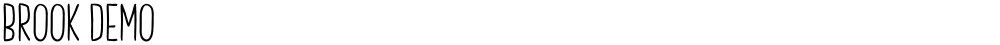Brook Demo