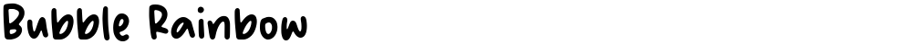 Bubble Rainbow