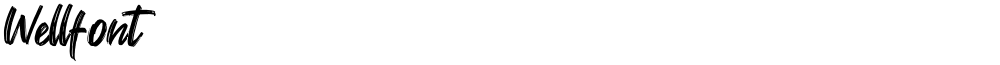 Wellfont