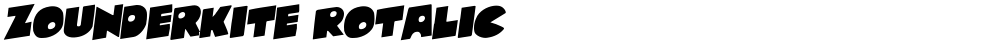 Zounderkite Rotalic