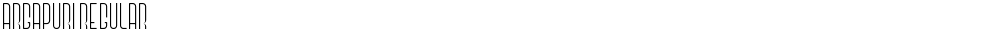 Argapuri Regular
