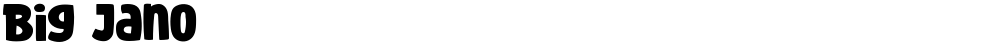Big Jano