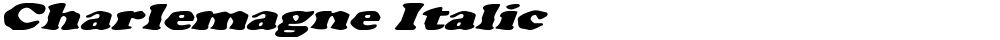 Charlemagne Italic