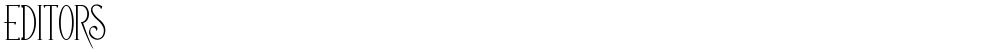 EDITORS