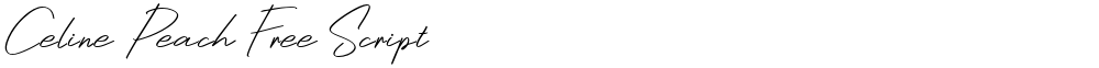 Celine Peach Free Script