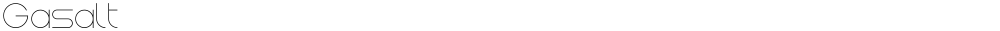 Gasalt