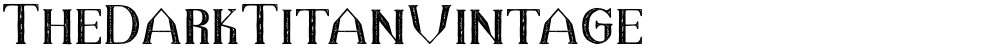 TheDarkTitanVintage