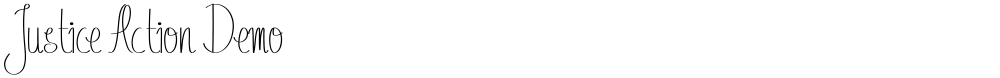 Justice Action Demo
