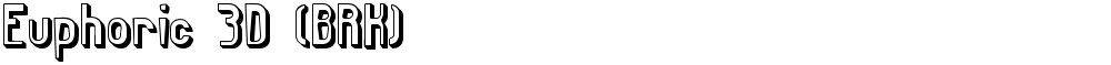 Euphoric 3D (BRK)