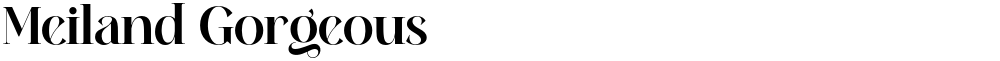 Meiland Gorgeous
