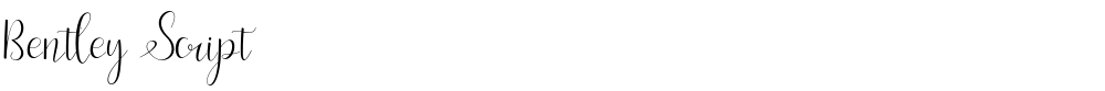 Bentley Script