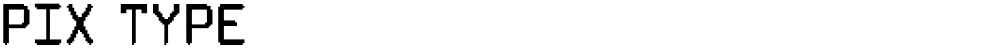 Pix Type