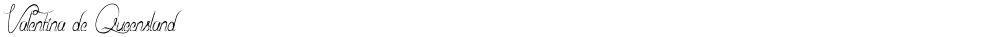 Valentina de Queensland