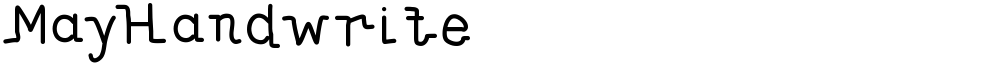 MayHandwrite