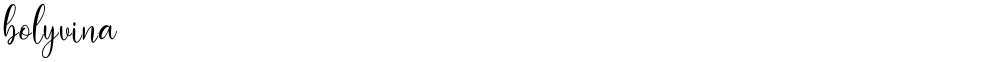 bolyvina