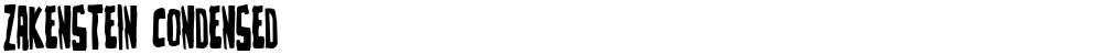 Zakenstein Condensed