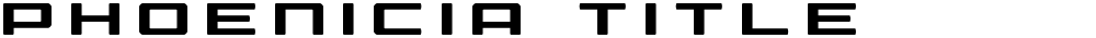 Phoenicia Title