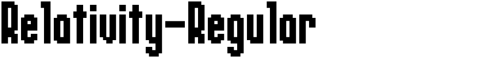 Relativity-Regular