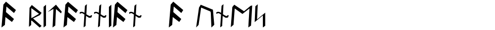 Britannian Runes