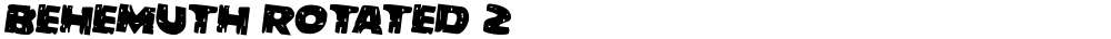 Behemuth Rotated 2