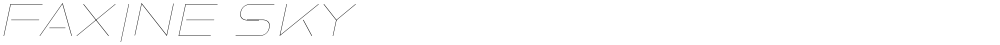 Faxine Sky