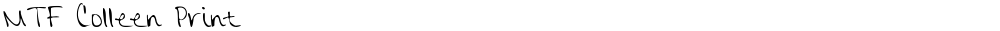 MTF Colleen Print