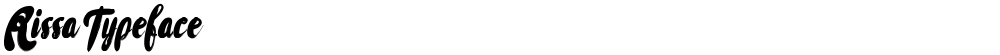 Rissa Typeface