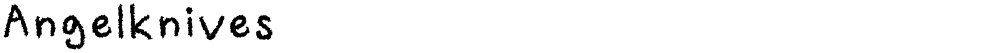 Angelknives