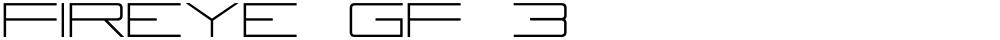 Fireye GF 3