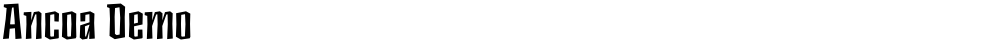 Ancoa Demo