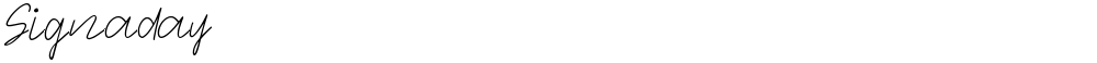 Signaday