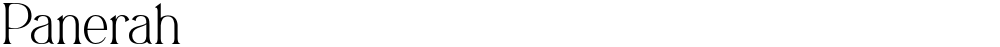 Panerah