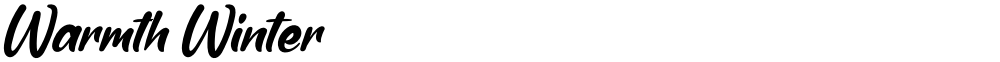 Warmth Winter