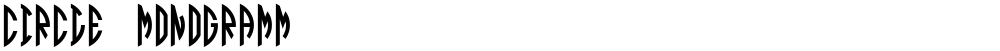 Circle Monogramm