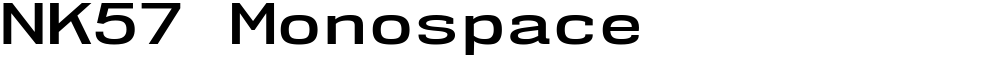NK57 Monospace