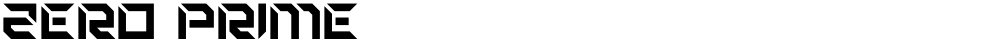 Zero Prime