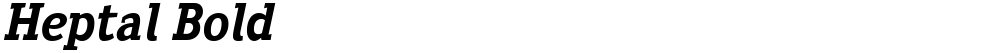 Heptal Bold