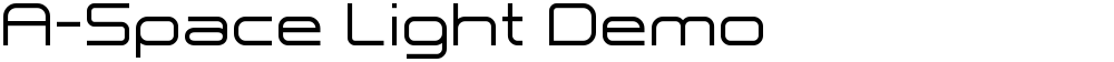 A-Space Light Demo