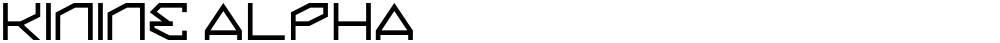 Kinine Alpha
