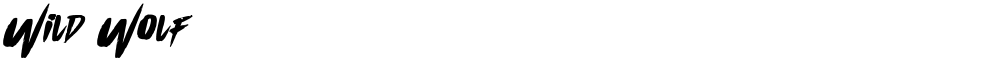 Wild Wolf