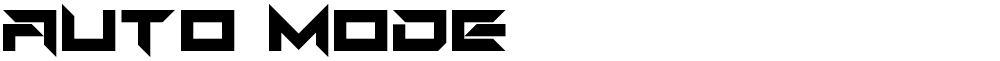 Auto Mode