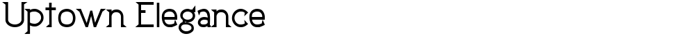 Uptown Elegance